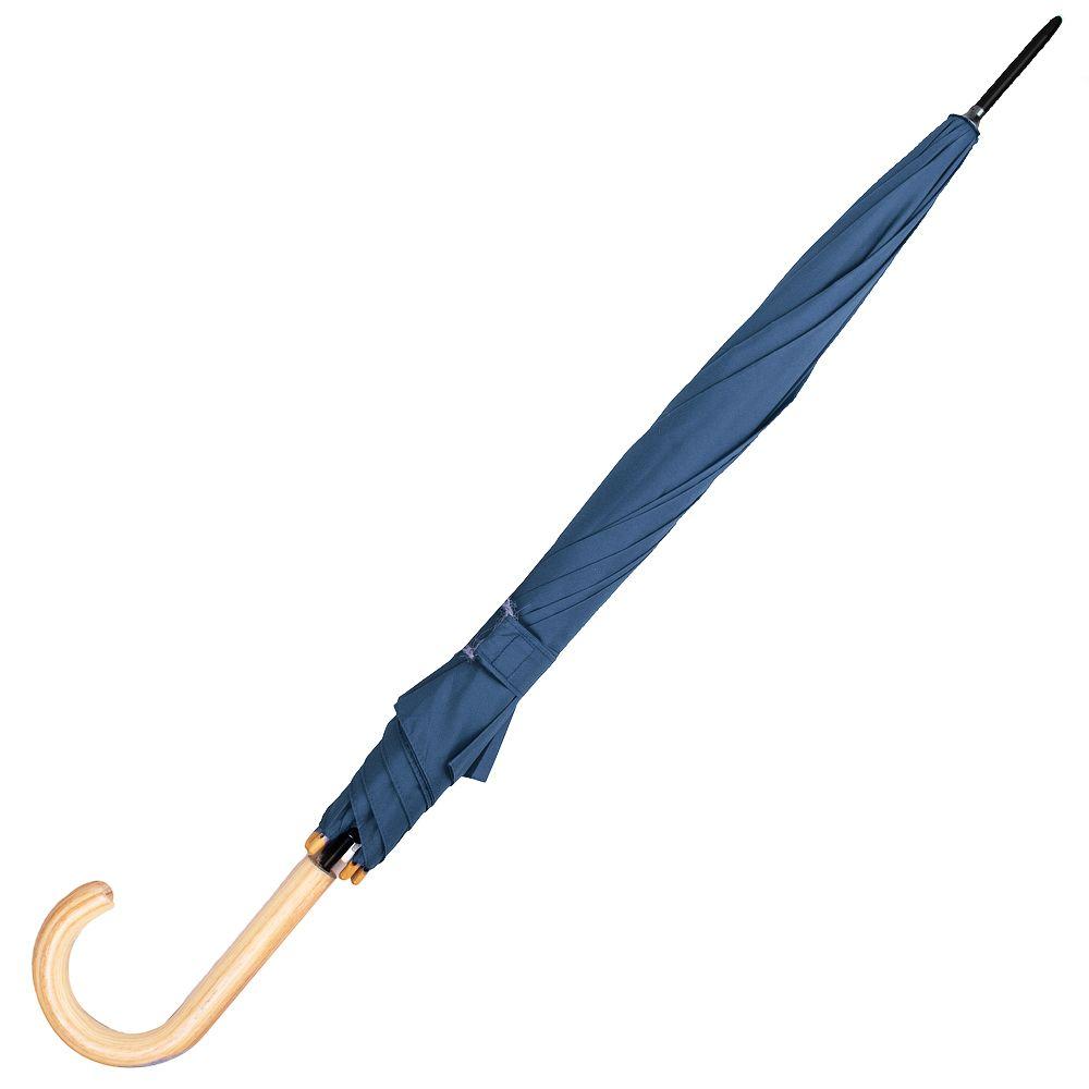 Мужской зонт-трость полуавтомат Fare 98 см синий - фото 4