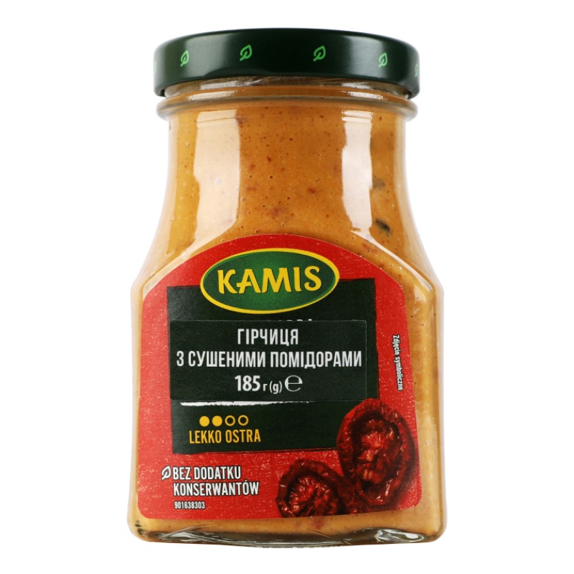 Гірчиця з сушеними помідорами Kamis 185 г - фото 1