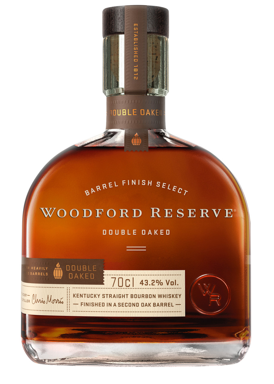 Віскі Woodford Reserve Double Oaked Kentucky Straight Bourbon Whiskey 43.2% 0.7 в коробці - фото 2