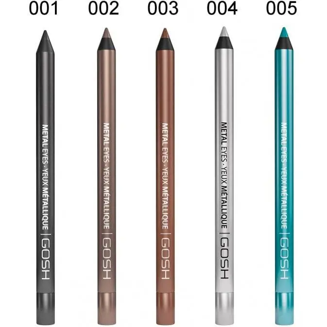 Олівець для очей Gosh Metal Eyes Liner відтінок 005 (Turquoise) 1.2 г - фото 3