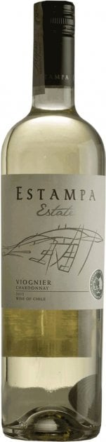 Вино Estampa Estate Reserva Viognier/Chardonnay біле сухе, 0,75 л, 14% (446422) - фото 1