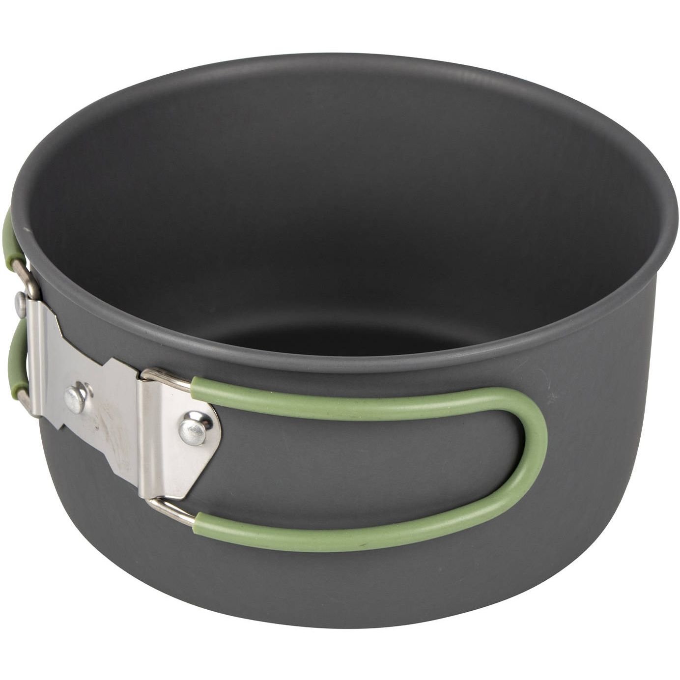 Набор посуды Bo-Camp Explorer Hard Anodized Grey/Green 4 предмета (2200244) - фото 4