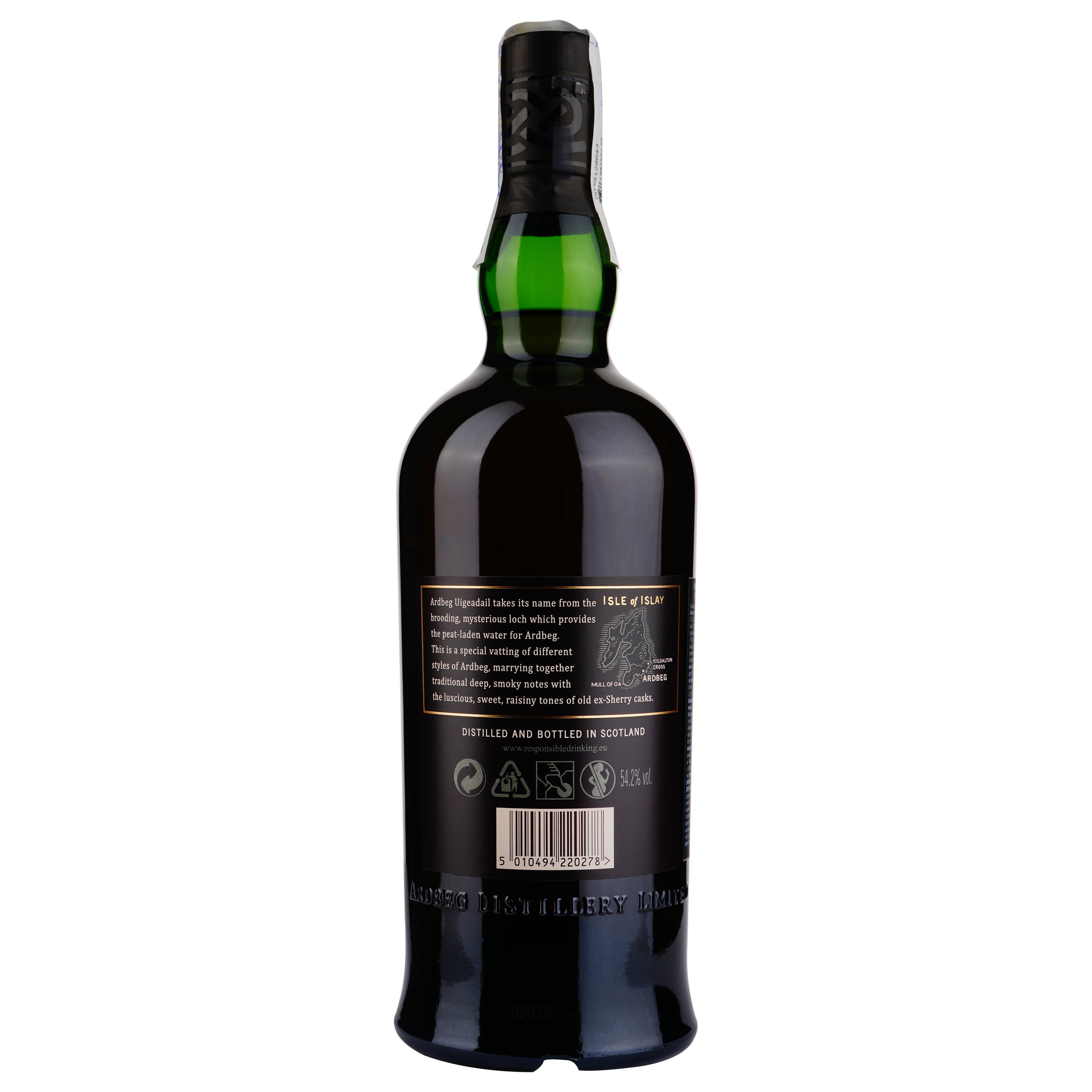 Виски Ardbeg Uigeadail, 54,2%, 0,7 л (660311) - фото 2