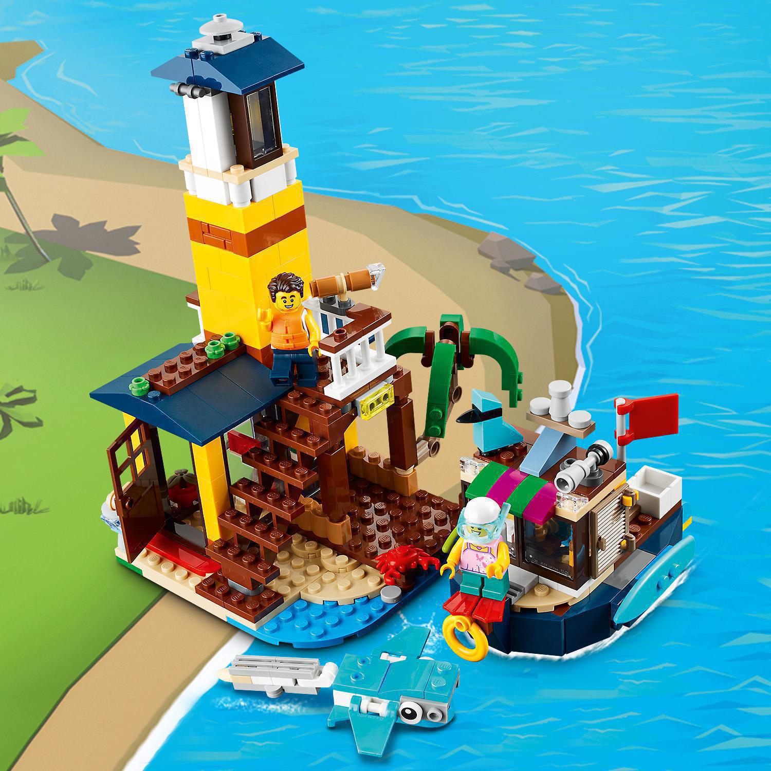 Конструктор LEGO Creator Пляжний будиночок серферів, 564 деталі (31118) - фото 10