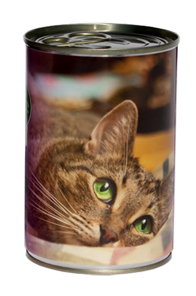Вологий корм для котів Baskerville Качка з індичкою, 400 г - фото 1
