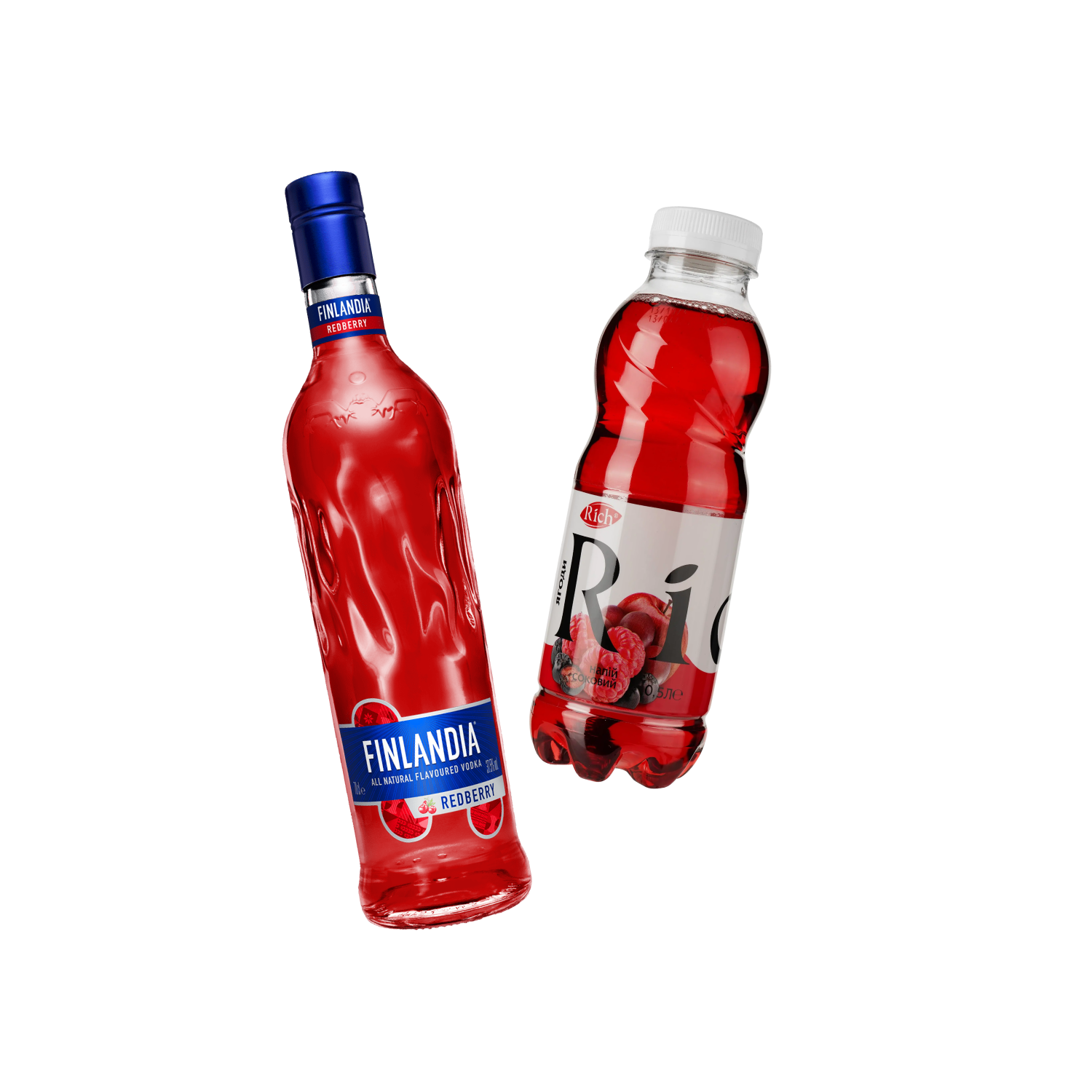 Коктейль Red Berry Bomb (набір інгредієнтів) х25 на основі Finlandia - фото 2