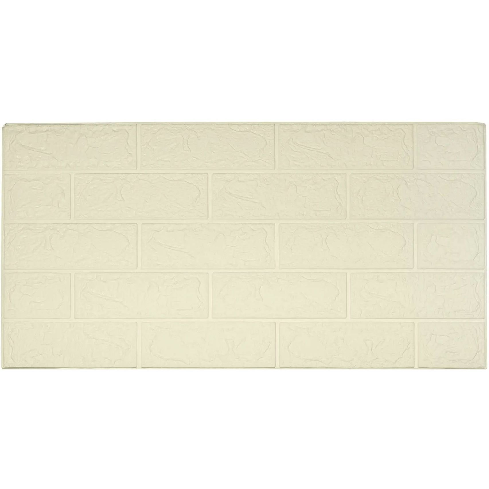 Декоративная стеновая 3D панель Supretto, гибкая, 6 шт, белый (72190002) - фото 1