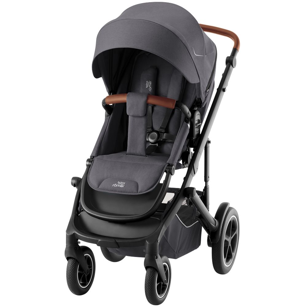 Прогулянкова коляска Britax-Romer Smile 5Z Midnight Grey, темно-сіра (2000037972) - фото 1