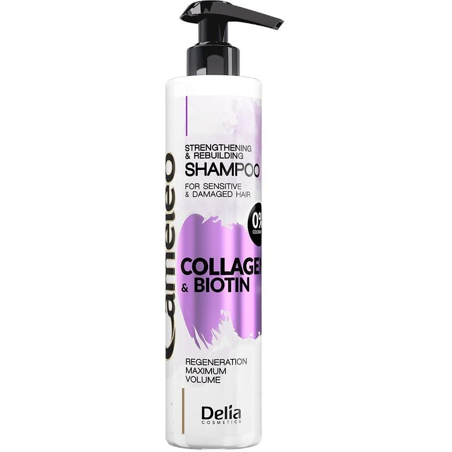 Photos - Hair Product Delia Cosmetics Шампунь  Cameleo Collagen & Biotin 250 мл 
