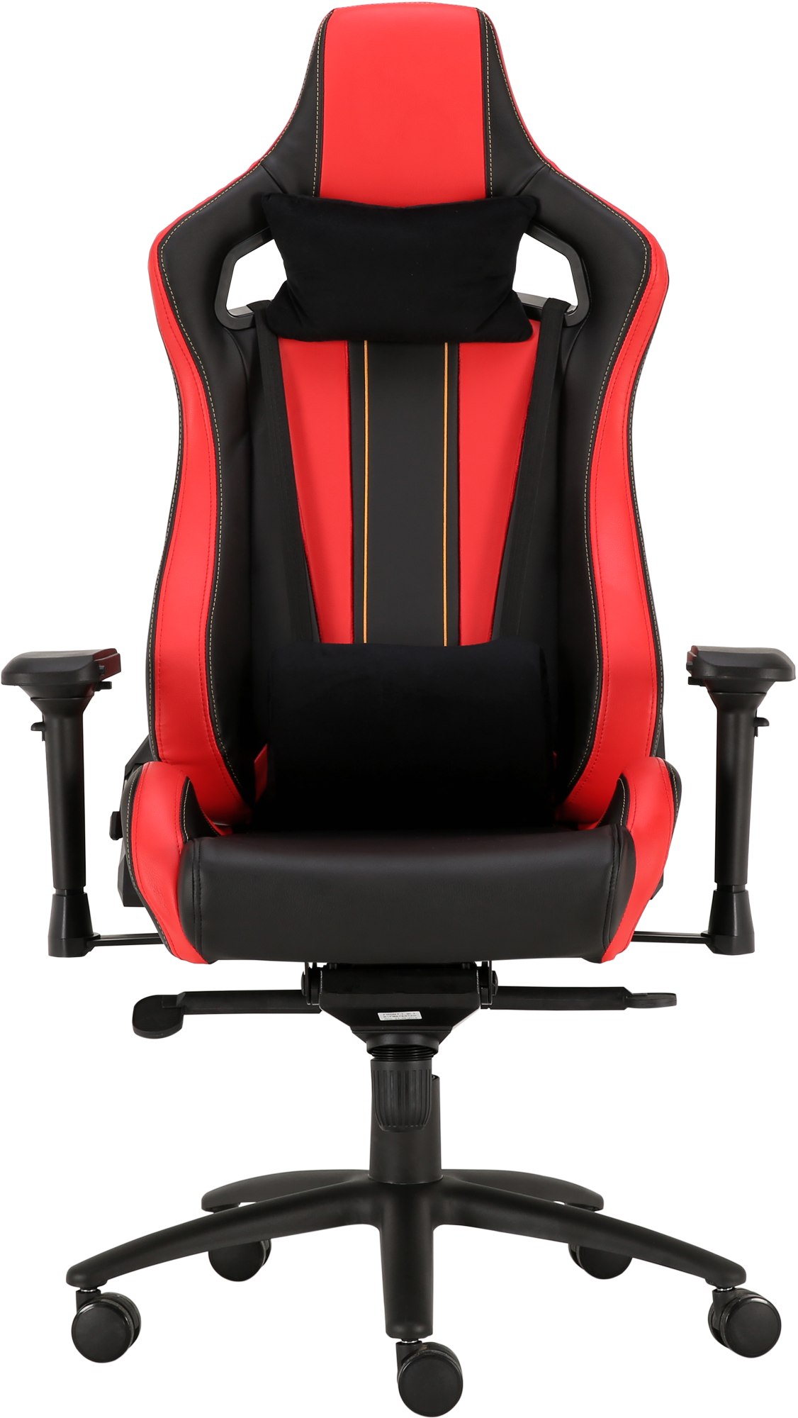 Геймерское кресло GT Racer черное с красным (X-0715 Black/Red) - фото 2
