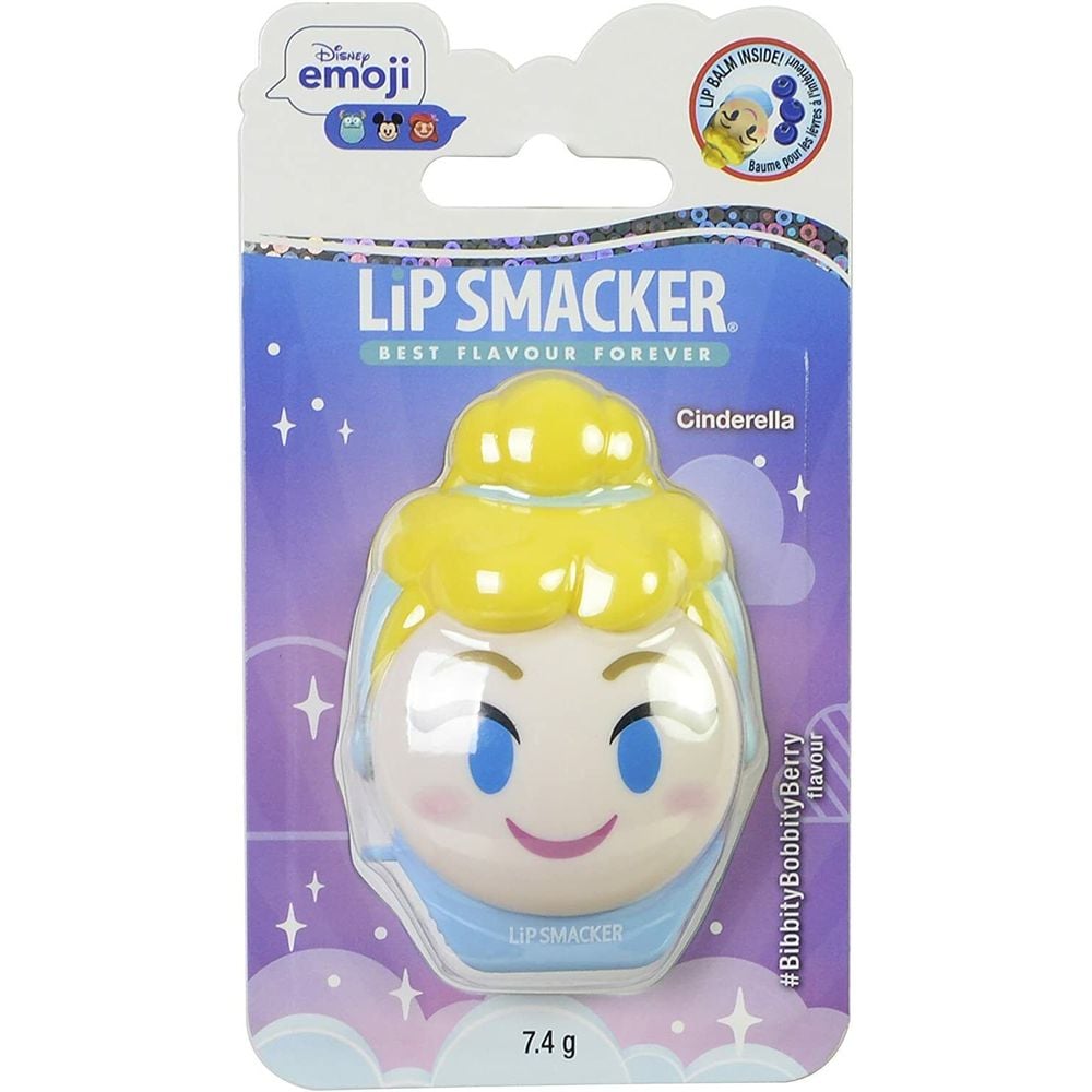 Бальзам для губ Lip Smacker Disney Emoji Cinderella Ягодный 7.4 г (459516) - фото 4