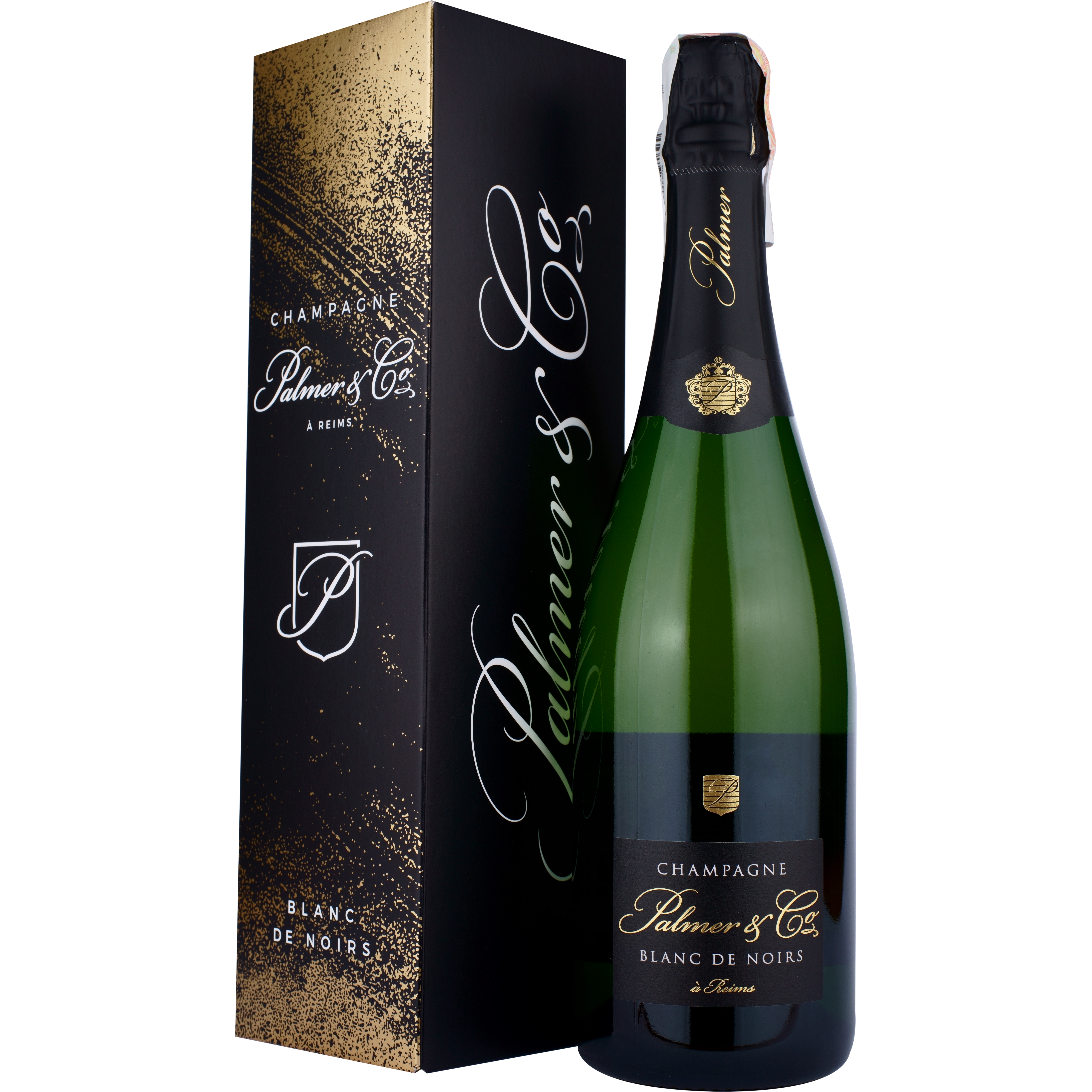Шампанське Palmer & Co Champagne Brut Blanc de Noirs AOC, біле, брют, 0,75 л - фото 1