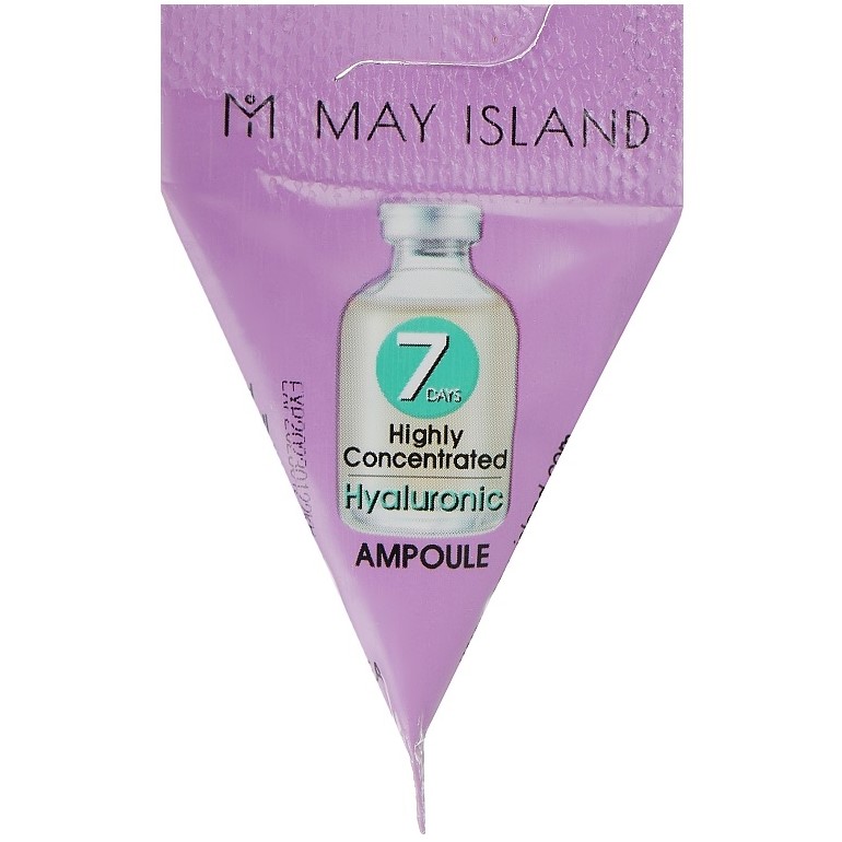 Сироватка з гіалуроновою кислотою May Island 7 Days Highly Concentrated Hyaluronic Ampoule 3 г - фото 1