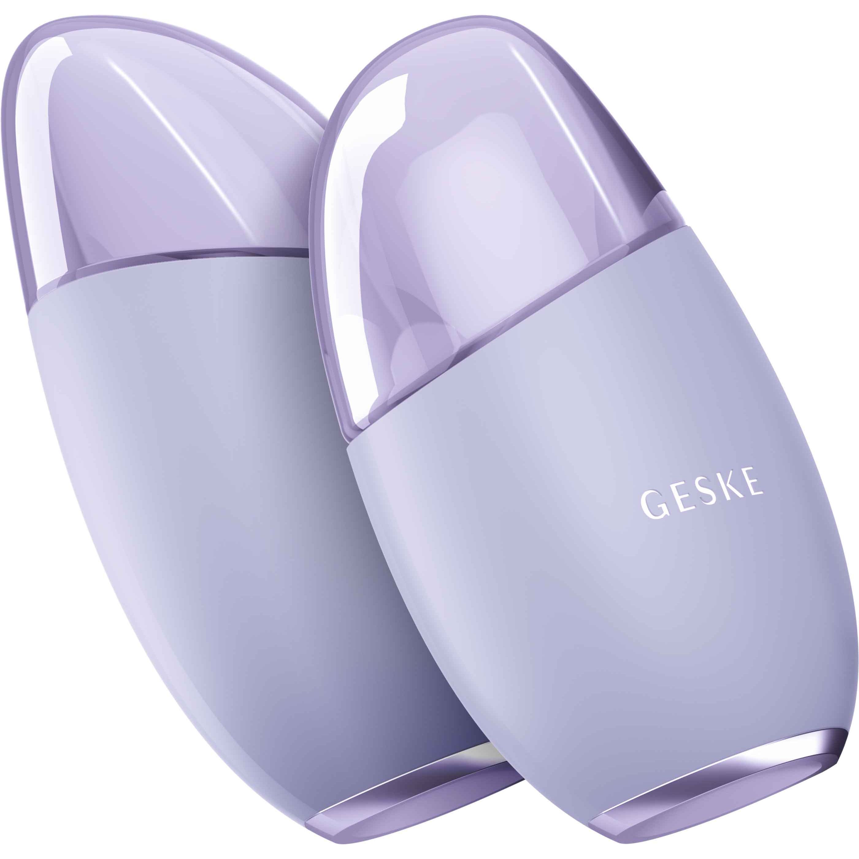 Массажер для глаз и лица GESKE Cool & Warm Eye and Face Massager 7 в 1 фиолетовый - фото 3