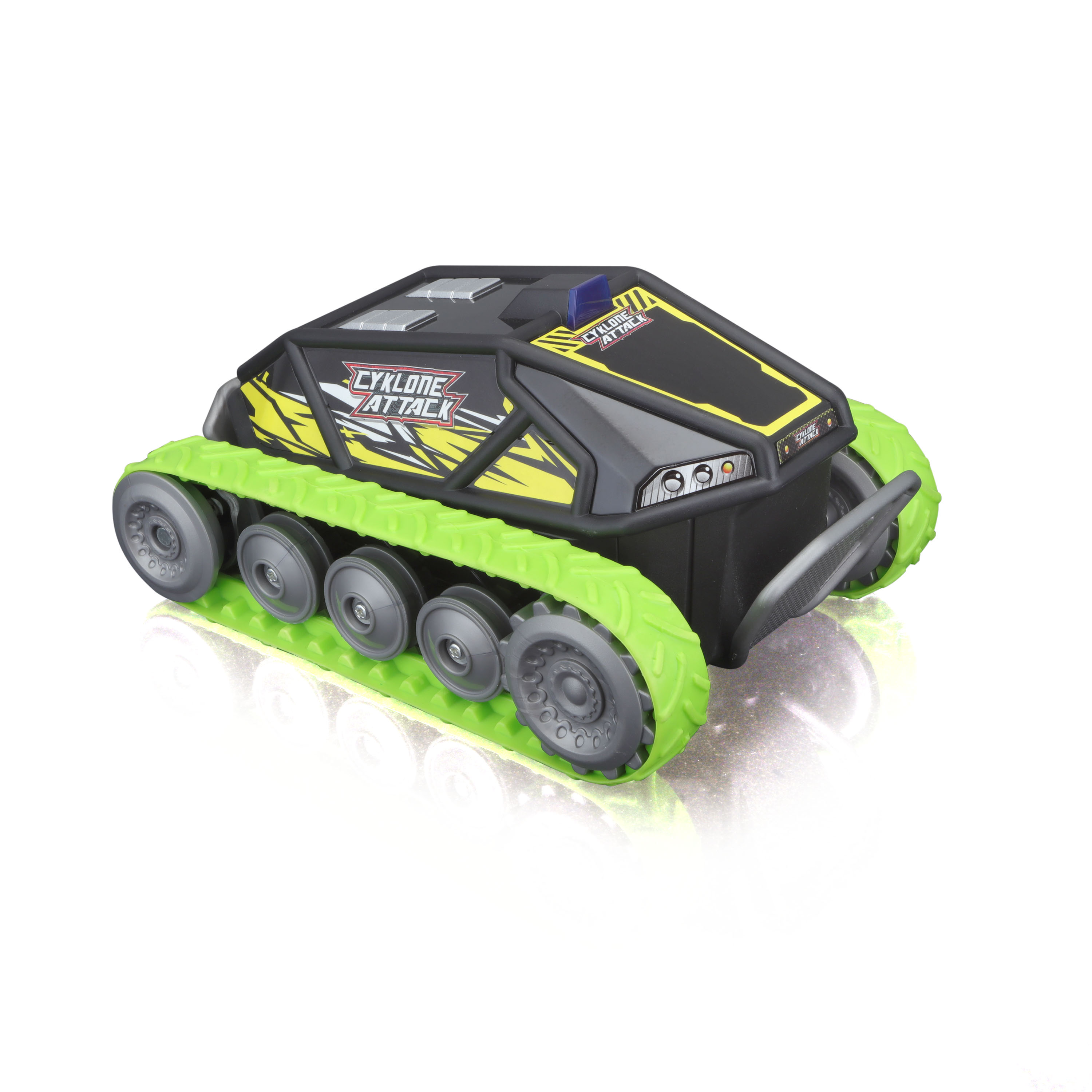 Автомодель на радиоуправлении Maisto Tech Tread Shredder зеленый (82101 black/green) - фото 3