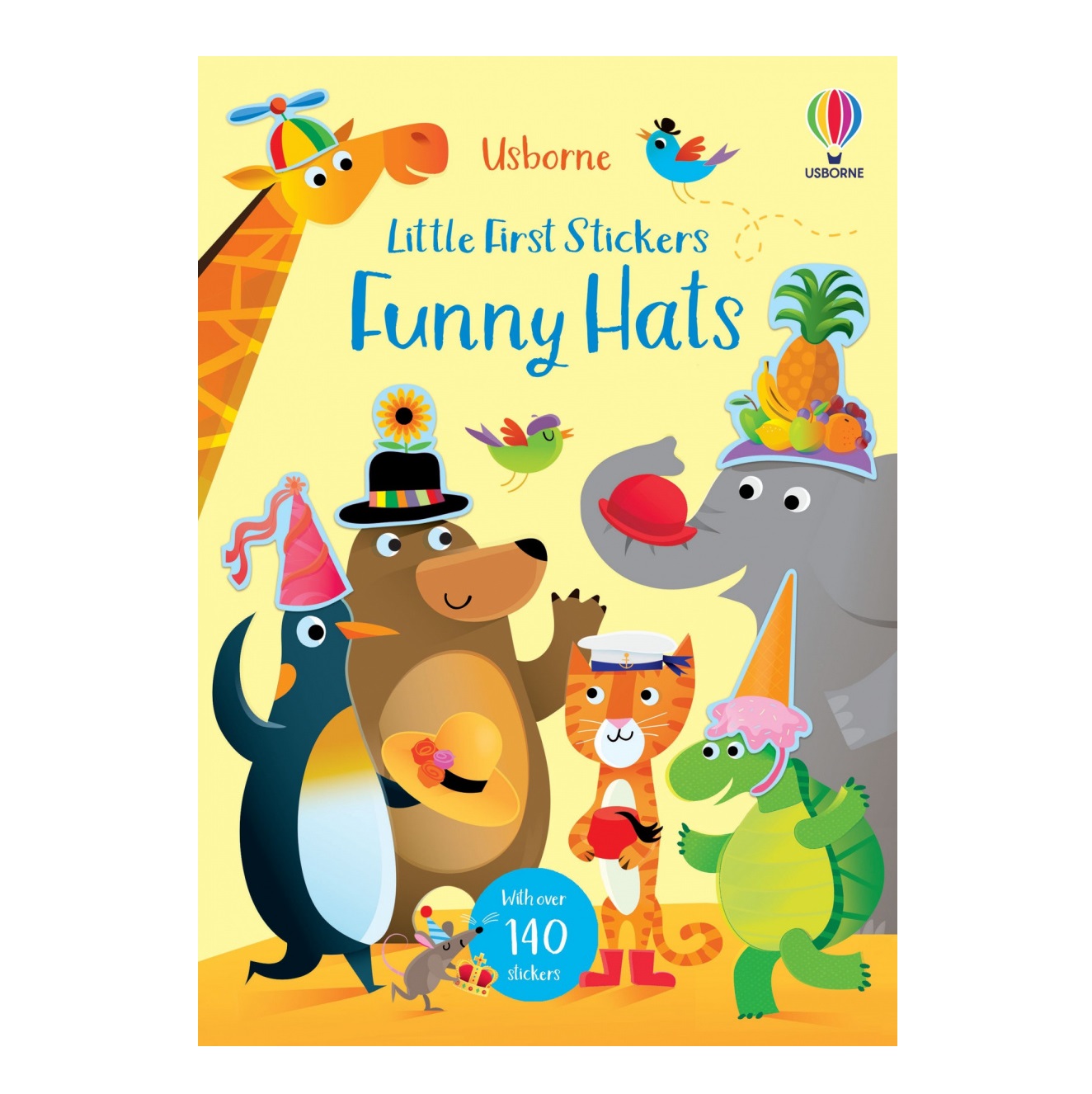 Little First Stickers Funny Hats - Jessica Greenwell, англ. мова (9781474986540) - фото 1