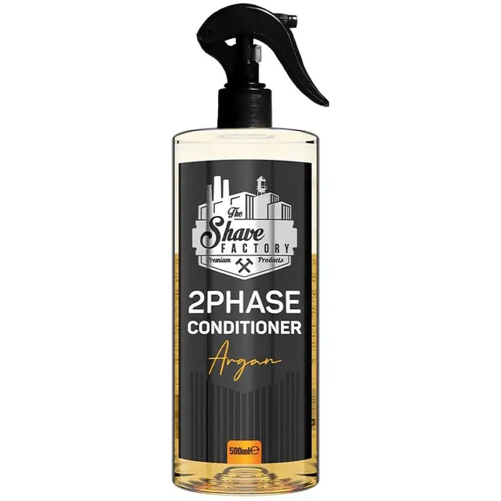 Кондиционер для волос и бороды The Shave Factory 2 Phase Beard & Hair Conditioner Argan 500 мл - фото 1