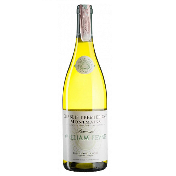 Вино Domaine William Fevre Chablis Premier Cru Montmain, біле, сухе, 12,5%, 0,75 л - фото 1