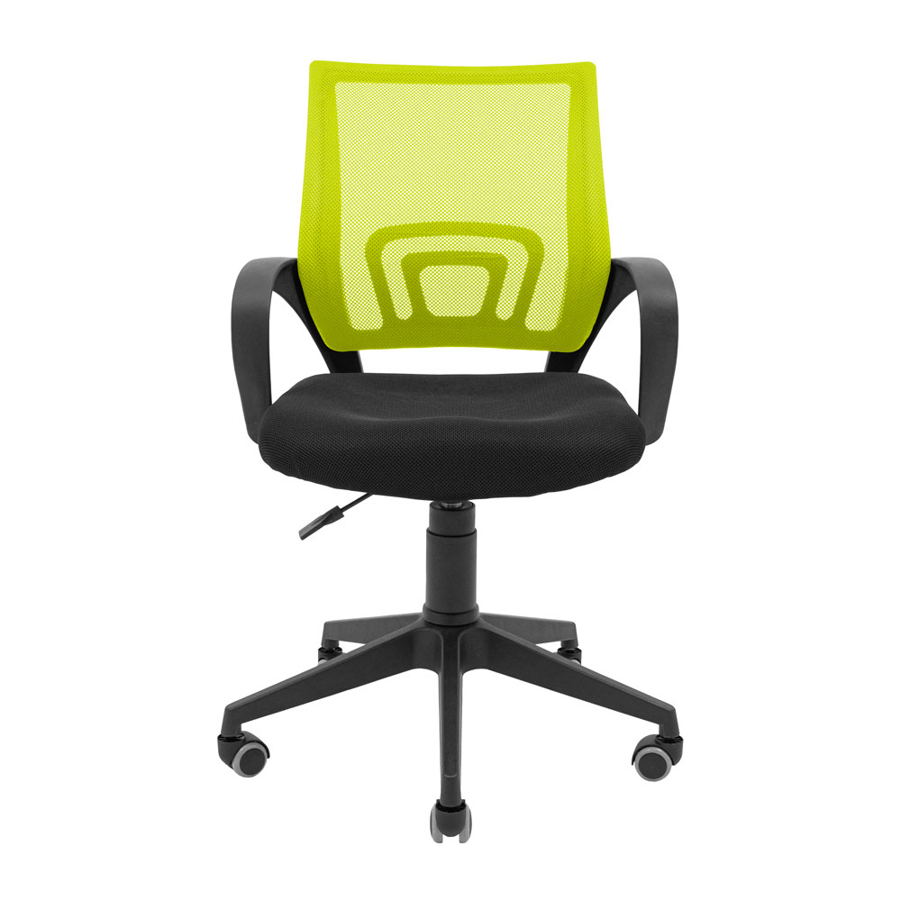 Кресло офисное Richman Спайдер Ю Пластик Пиастра сетка черный + желтый (RCM-1093) - фото 2