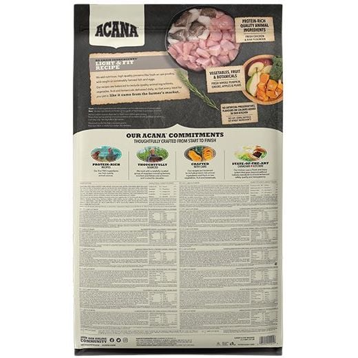 Сухой корм для собак Acana Light & Fit Recipe, 11.4 кг - фото 3