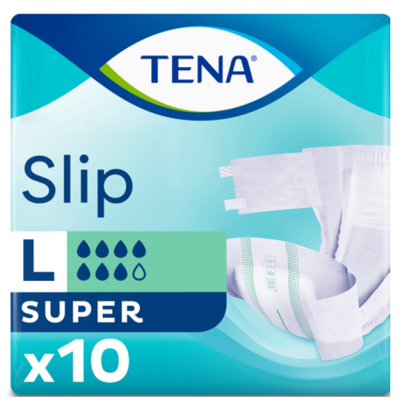 Подгузники для взрослых Tena Slip Super Large 10 шт. - фото 1