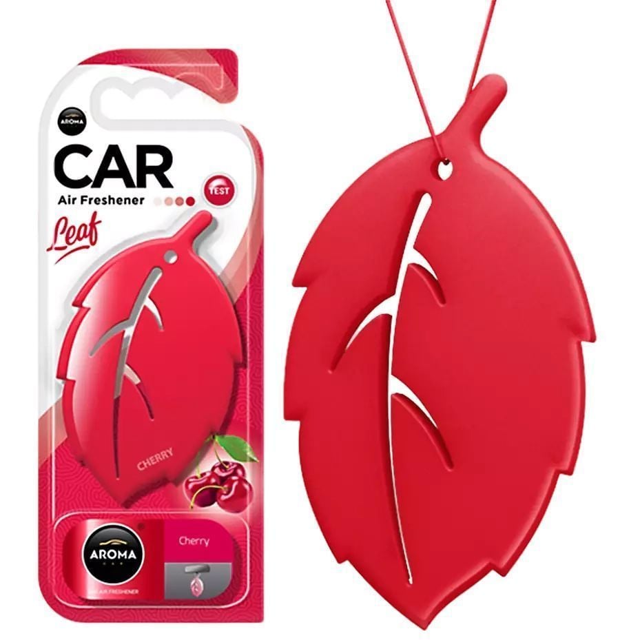 Ароматизатор Aroma Car Leaf 3D Cherry - фото 1