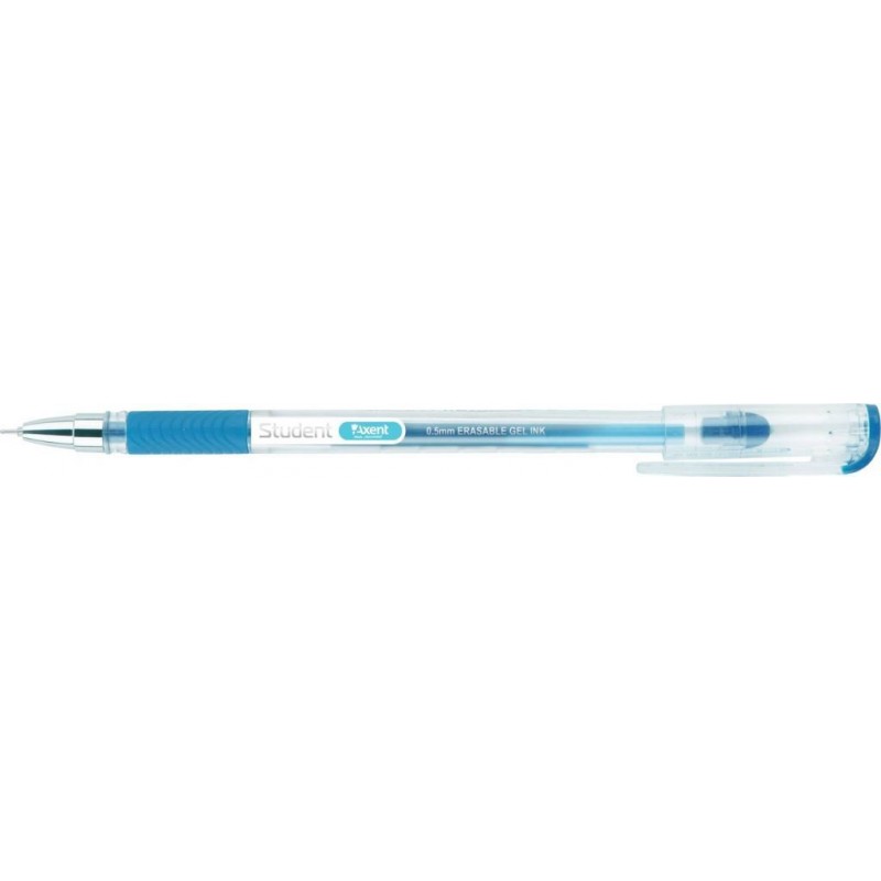 Ручка гелева Axent Student пиши-стирай синие чернила в ассортименте (AG1071-02-A) - фото 1