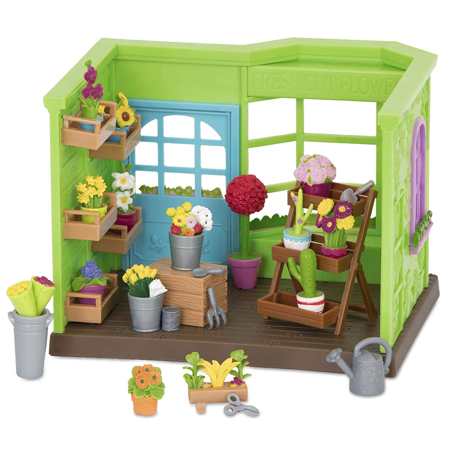 Игровой набор Lil Woodzeez Цветочный магазин (WZ6621Z) - фото 1