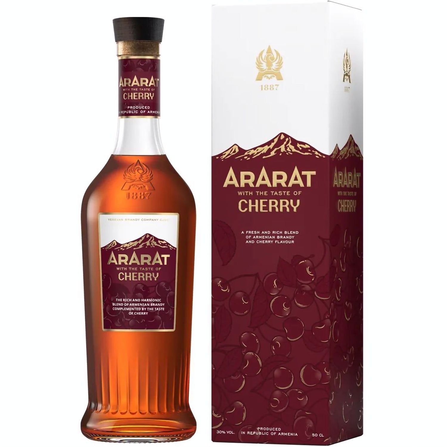 Бренди Ararat Cherry, 30%, 0,5 л, в коробке (7640) - фото 1