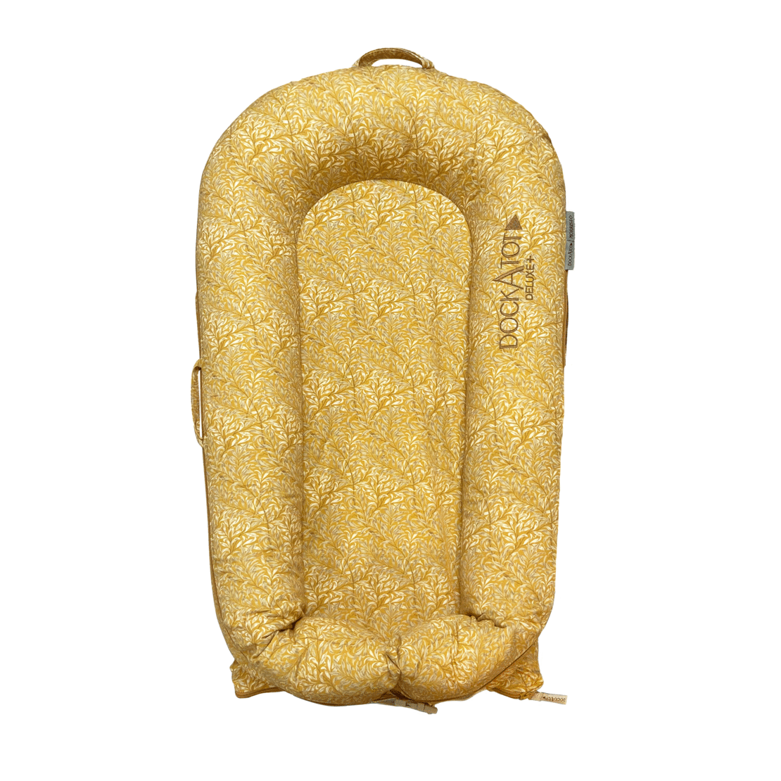 Матрас-кокон DockATot Deluxe+ Golden Willow Boughs, 85х46 см, золотой (EU10380) - фото 1