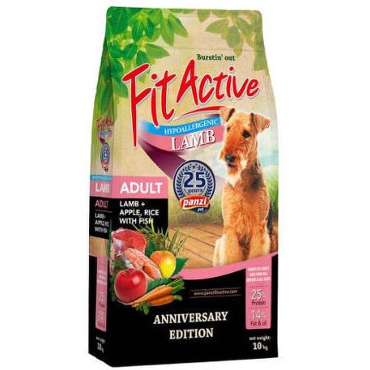 Сухий корм для собак FitActive B.C., гіпоалергенний, з ягням, 10 кг - фото 1