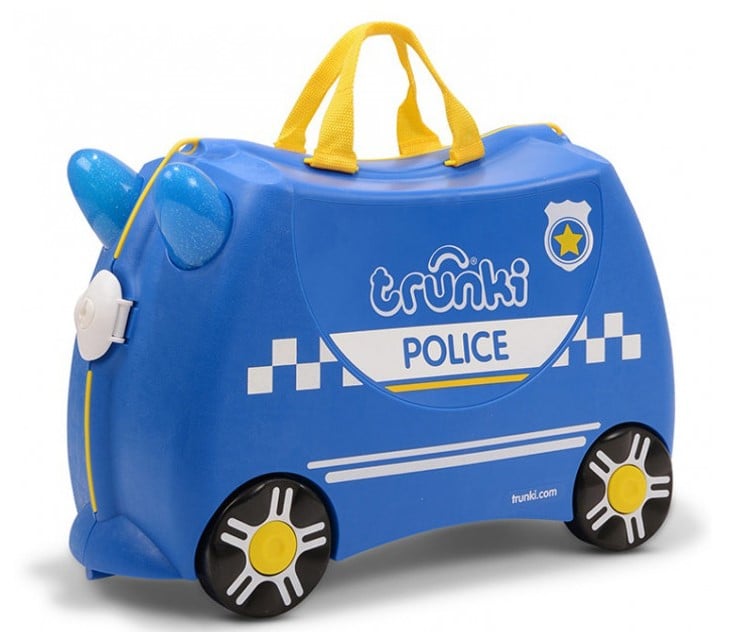 Дитяча валіза для подорожей Trunki Percy Police Car (0323-GB01-UKV) - фото 3