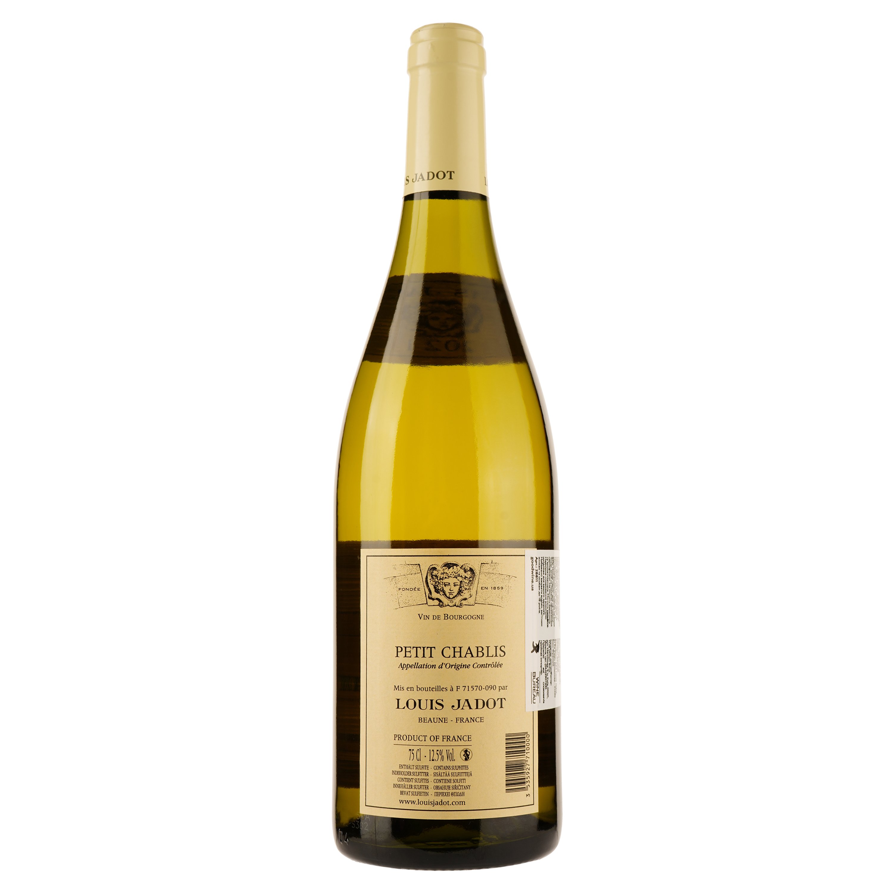 Вино Louis Jadot Petit Chablis, біле, сухе 0,75 л (28811) - фото 2