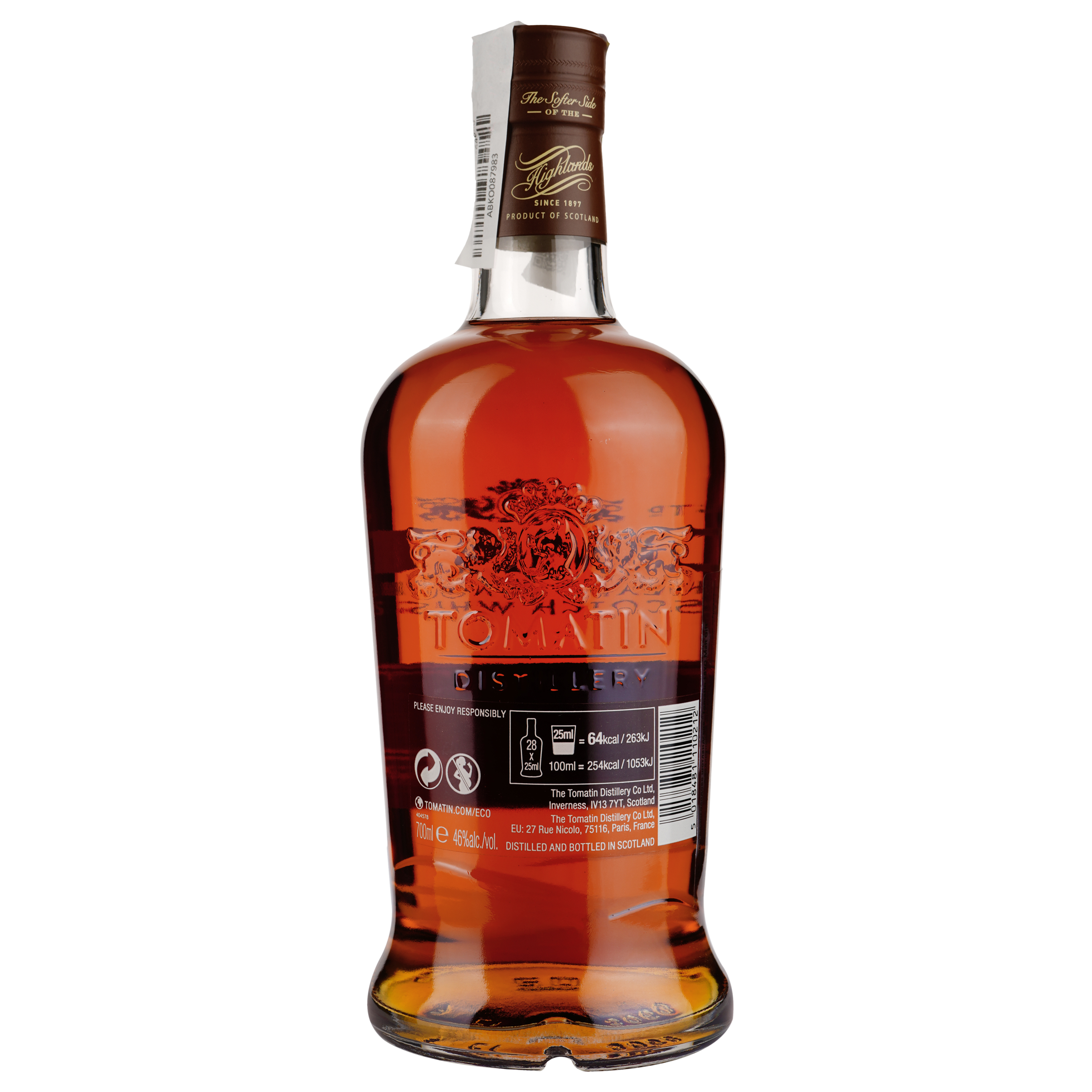 Виски Tomatin Distillery Tomatin 18 yo Single Malt Scotch Whisky 46% 0.7 л - фото 2