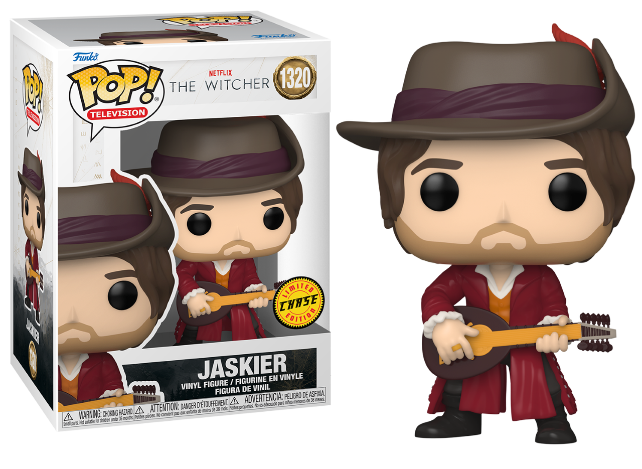 Фігурка Funko Pop Фанко Поп Відьмак Лютик Witcher S2 Jaskier 10 см chase Serial W J C 1320 - фото 2