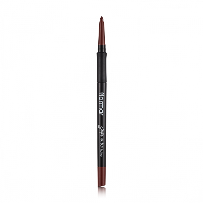 Автоматический контурный карандаш для губ Flormar Style Matic Lipliner, тон 21 (Bttr Chocolate) (8000019546611) - фото 2