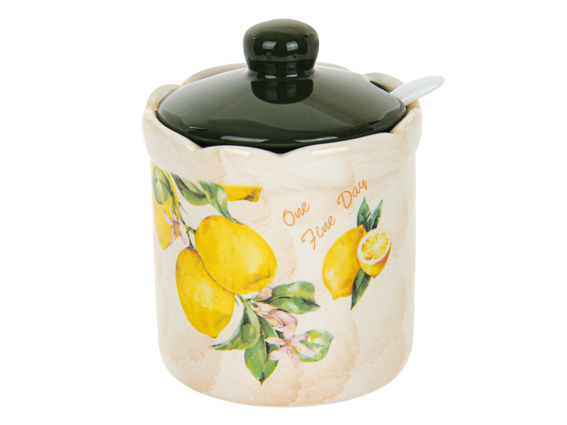 Photos - Food Container Lefard Банка  для сипучих продуктів, 10х8х8 см, бежевий  (358-9011)