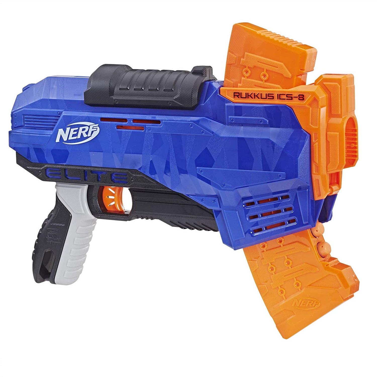 Бластер Hasbro Nerf N-Strike Elite Rukkus ICS 8 (E2654) - фото 1