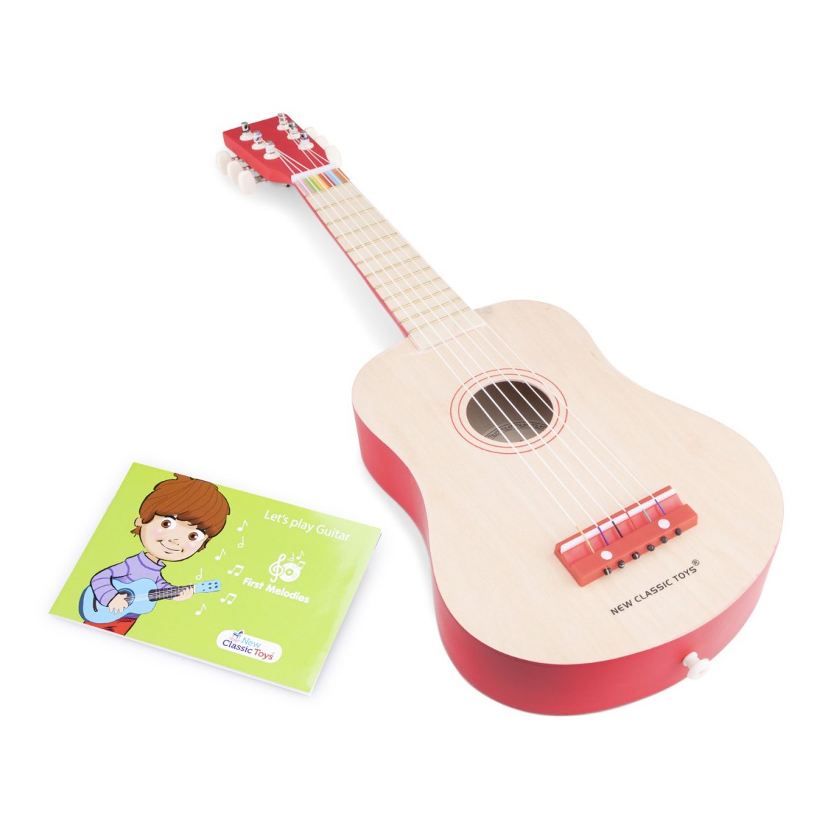 Дитяча гітара New Classic Toys червона (10300) - фото 2
