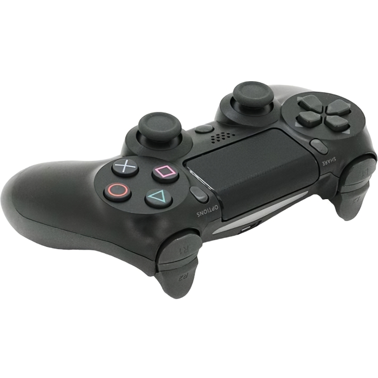 Геймпад джойстик Doubleshock Wireless PS4 Double Motor Vibration DualShock 4 Black - фото 1