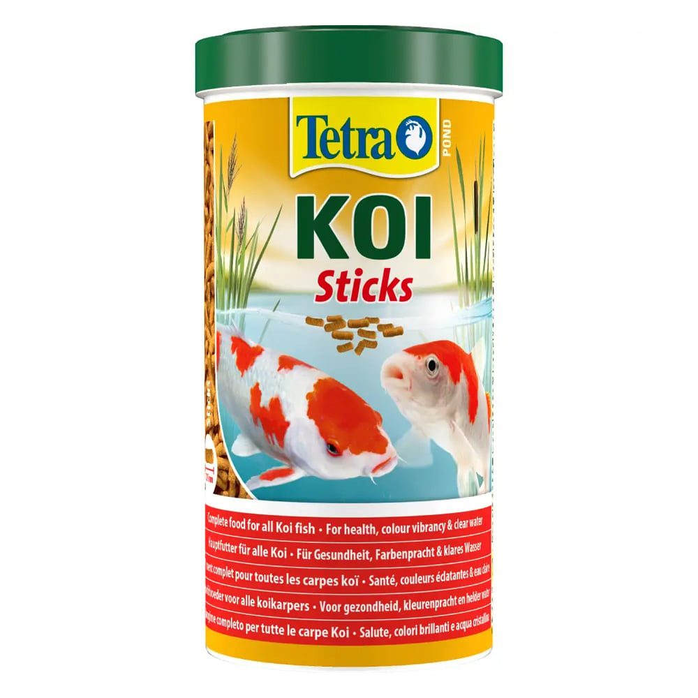 Корм для ставкових риб коропів Коі Tetra Pond Koi Sticks, в гранулах, 1 л - фото 1