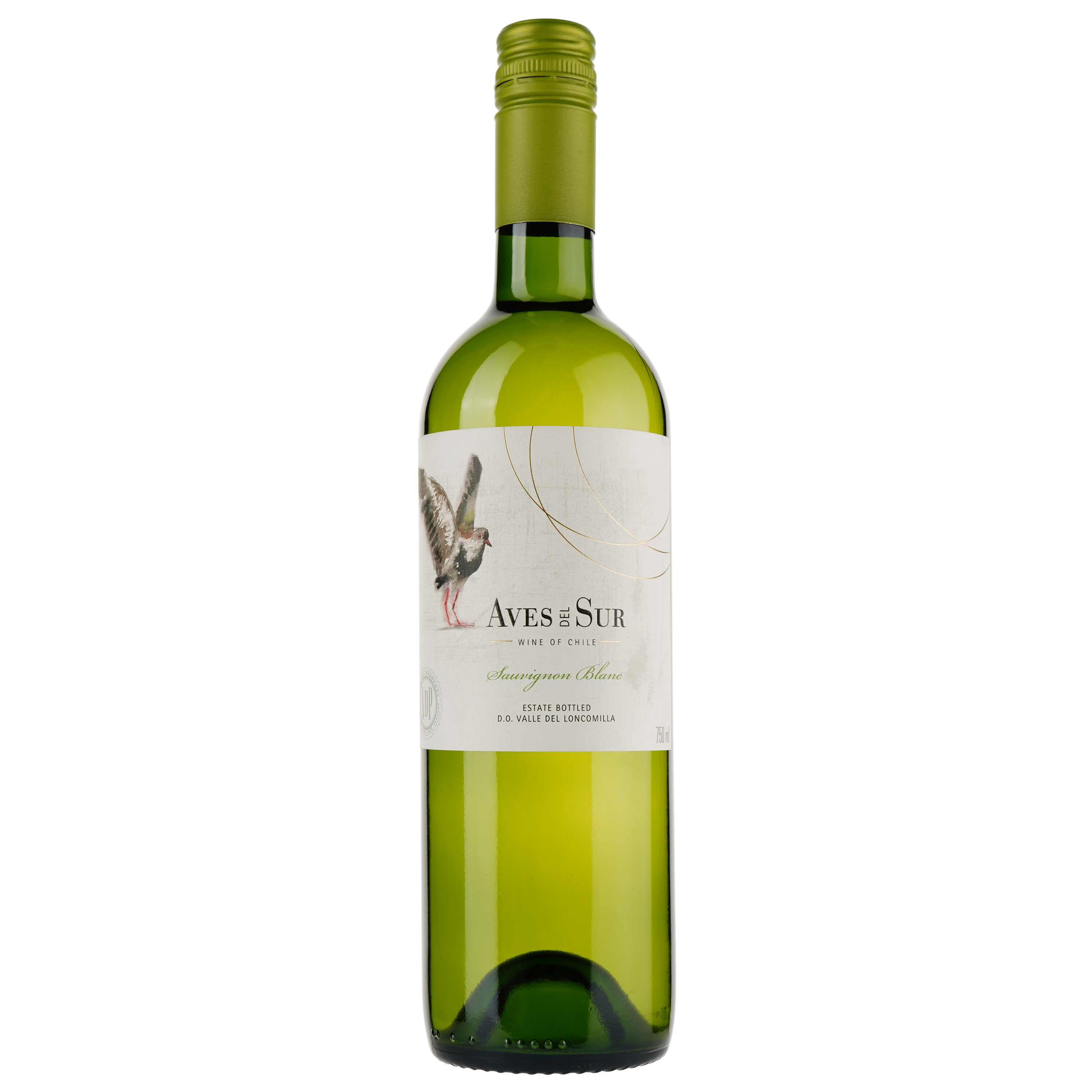 Вино Aves del Sur Sauvignon Blanc, біле, сухе, 13,2%, 0,75 л (8000009377874) - фото 1