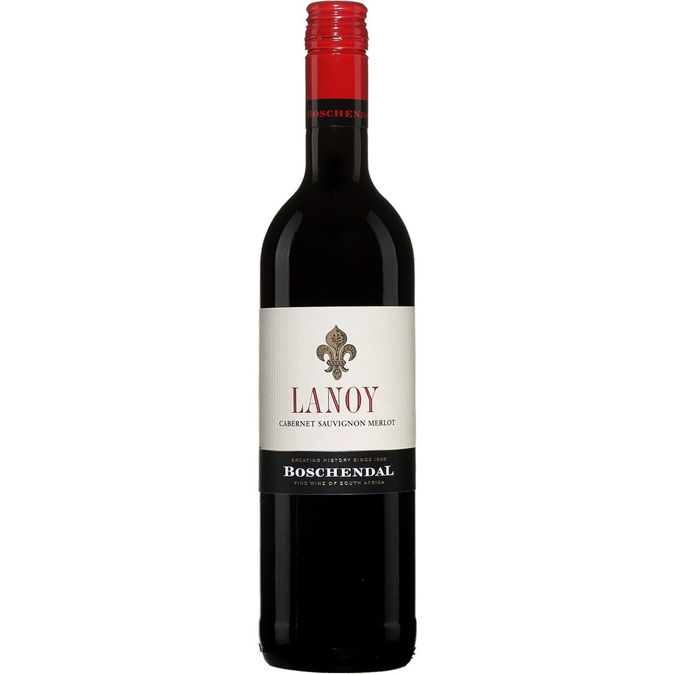 Вино Boschendal Lanoy, червоне, сухе, 14%, 0,75 л (880138) - фото 1
