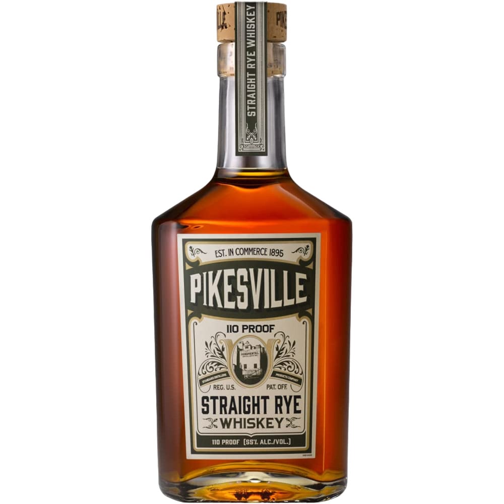 Виски Pikesville Straight Rye American Whiskey, 55%, 0,75 л - фото 1