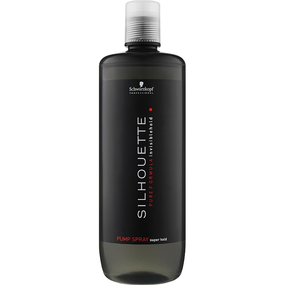 Лак для волос Schwarzkopf Professional Silhouette Pumpspray супер сильная фиксация с помпой 1 л - фото 1
