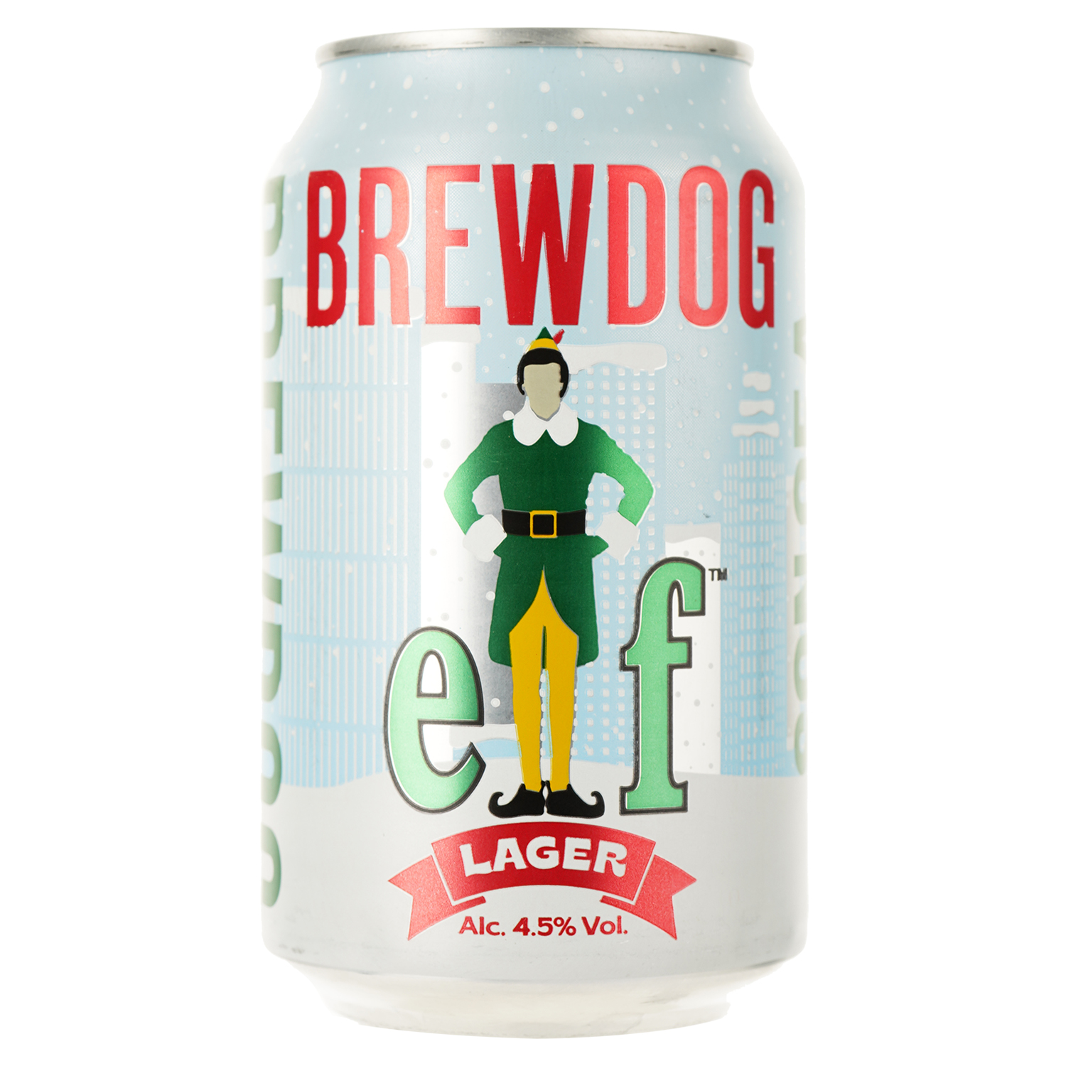 Пиво BrewDog Elf Lager светлое 4.5% ж/б 0.33 л - фото 1