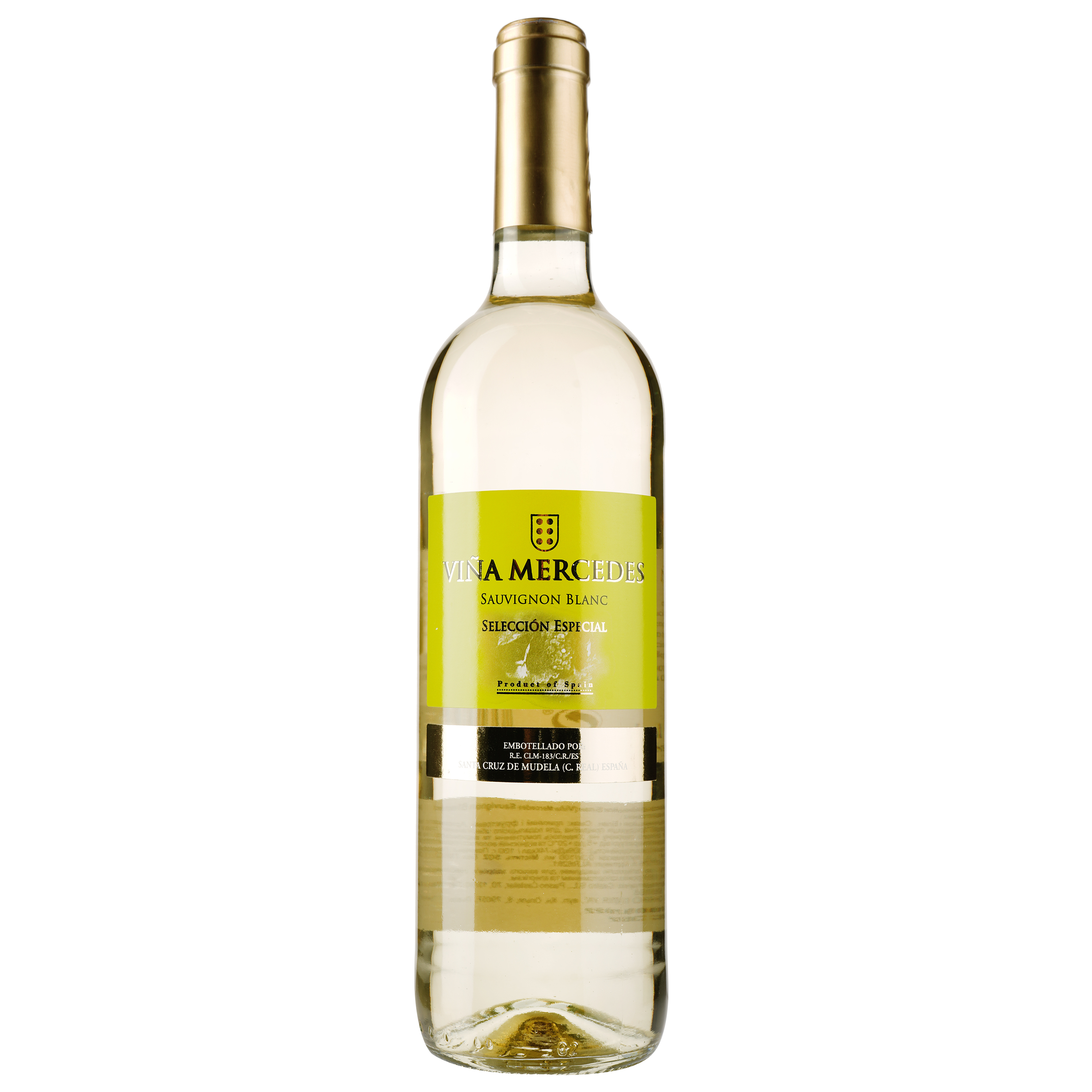 Вино Vina Mercedes Блан, белое, сухое, 12%, 0,75 л (ALR6281) - фото 1