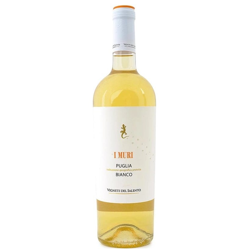 Вино Fantini Farnese I Muri Bianco, біле, напівсухе, 12,5%, 0,75 л (8000017138950) - фото 1
