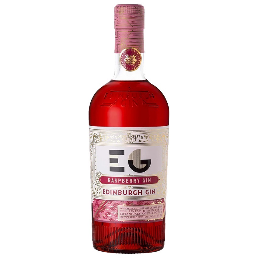 Джин Edinburgh Gin Raspberry, 40%, 0,7 л - фото 1