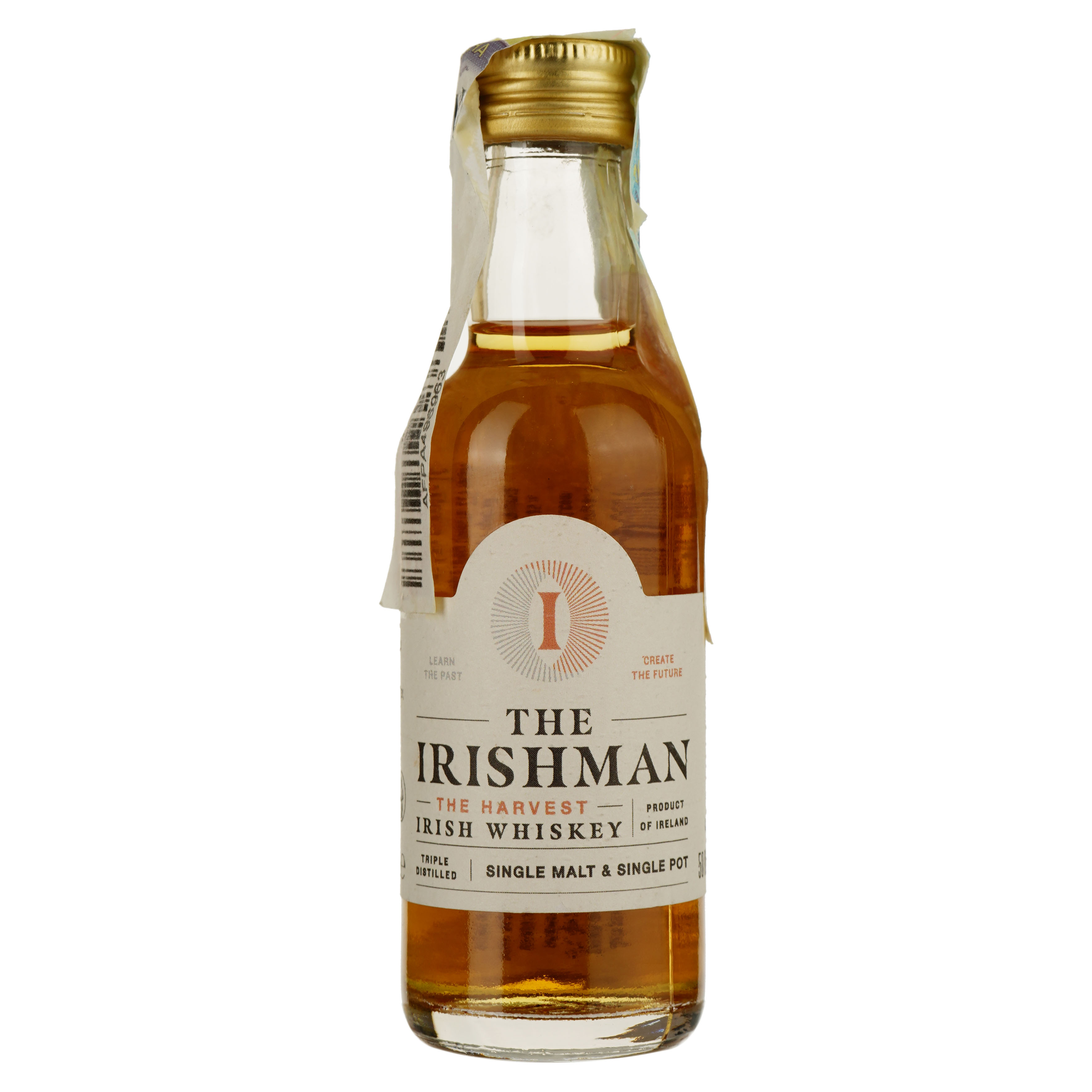 Виски The Irishman The Harvest Single Malt & Single Pot Irish Whiskey 40% 0.05 л - фото 1